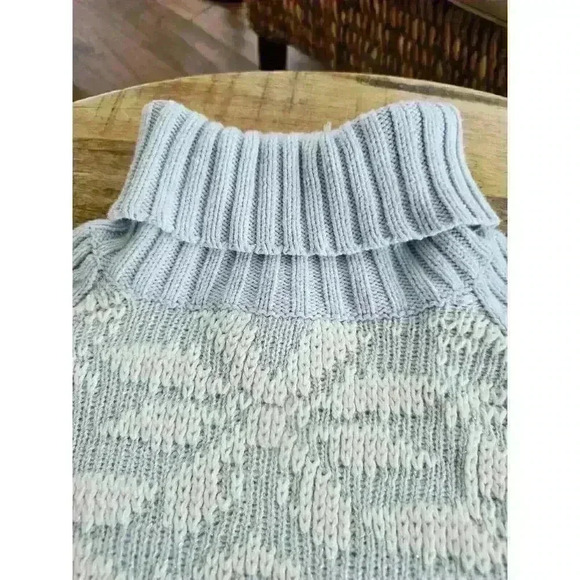 St. John's Bay Fairisle Christmas Turtleneck Sweater Women's Size M - Picture 6 of 12